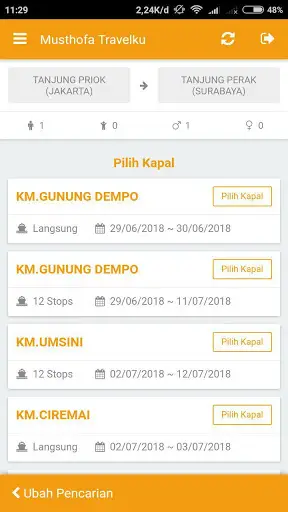 Musthofa Travelku 3 تصوير الشاشة