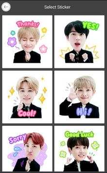 BTS Chat Sticker Editor screenshot 3