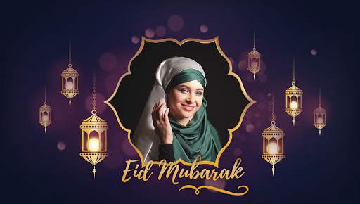 Eid Photo Frame : Eid Mubarak Photo Editor 2021 1 تصوير الشاشة