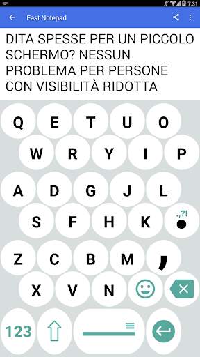 1C Big Keyboard screenshot 1