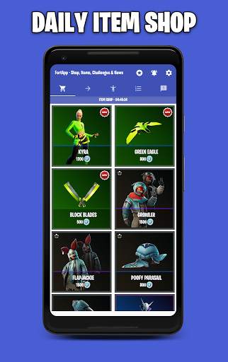 FortApp - Shop, Leaks, Challenges, Items & News screenshot 1