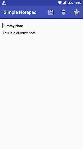 Simple Notepad screenshot 2