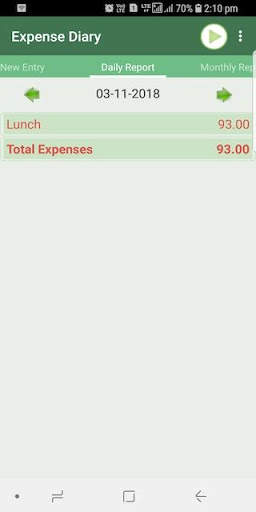 Expense Diary скриншот 4