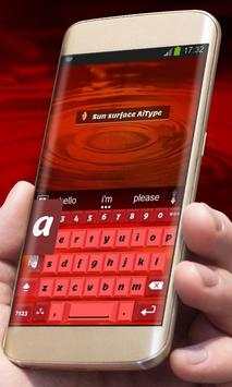 Sun surface AiType Theme screenshot 2