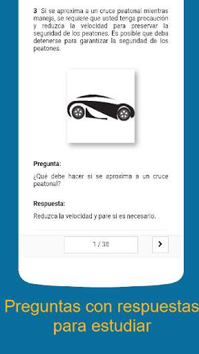 Examen de  conducir para CA en español gratis screenshot 5