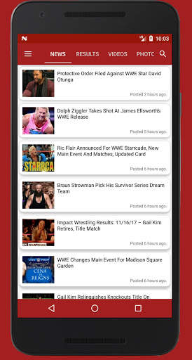 Wrestle News screenshot 1