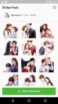 WAStickerApps Romance Stickers screenshot 3