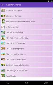 Kids Moral Stories screenshot 8