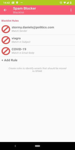 Email Spam Blocker 3 تصوير الشاشة