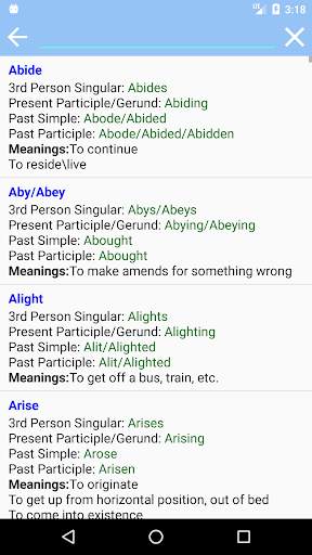 English Grammar Learning скриншот 6