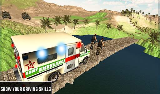 Army Ambulance Driving Rescue Operation स्क्रीनशॉट 6