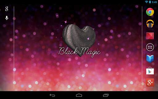 3D Glitter Heart LWP screenshot 10