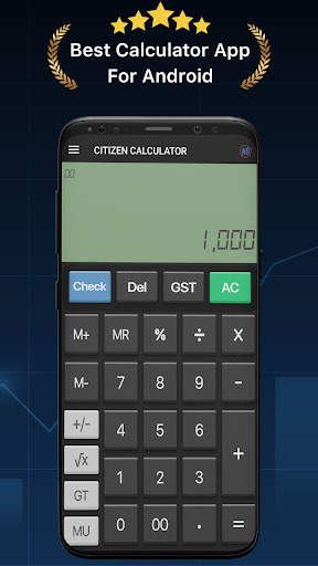 CITIZEN CALCULATOR screenshot 1