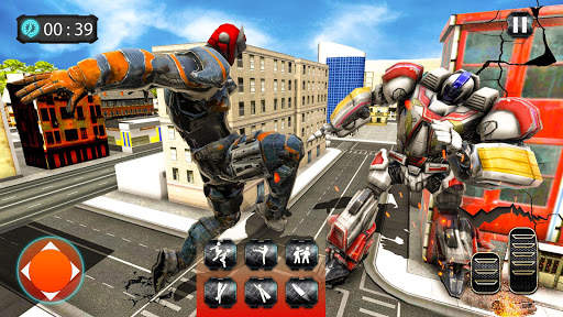 US Robot Flying Car Tansform 3D Game screenshot 3