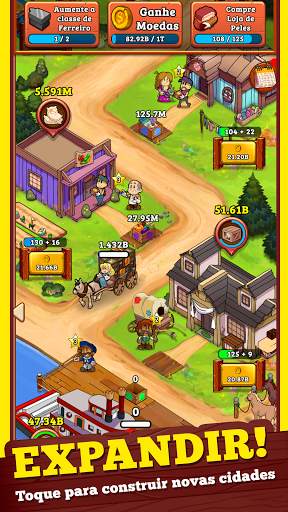 Idle Frontier: Tap Town Tycoon screenshot 2