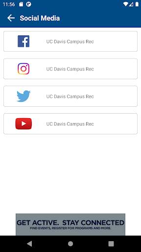 UC Davis Rec screenshot 3