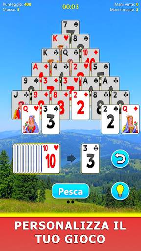 Solitario Piramide screenshot 2