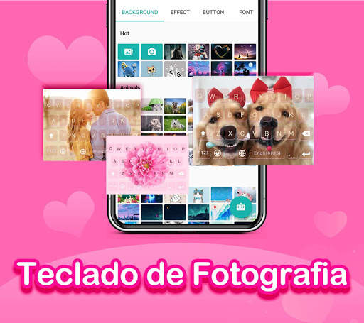 Teclado Kika-Teclado Emoji,GIF screenshot 4