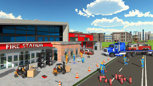 Firefighter Truck Simulator: Rescue Games screenshot 6