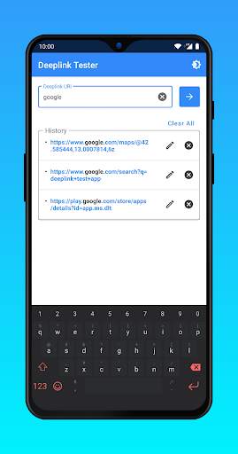 Deep Link Tester screenshot 2