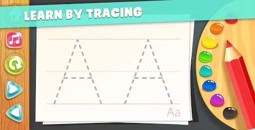 ABC Tracing for Kids Free Games screenshot 3