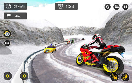 Snow Mountain Bike Racing 2022 screenshot 3
