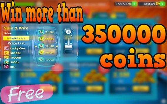 Coins and Cash for 8 ball Prank screenshot 2