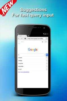 Fast Web Browser 2017 screenshot 2