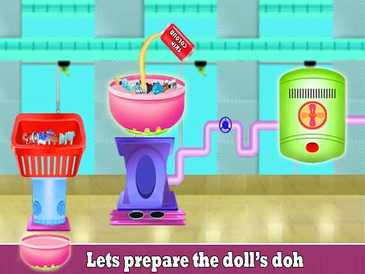 Doll Making Factory - Makeover and Dress up Games screenshot 3