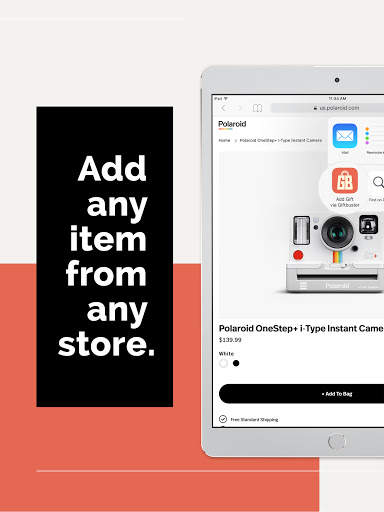 Shopping wishlist by Giftbuste screenshot 10