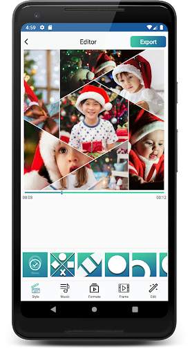 Xmax Video Maker / Christmas Video Editor screenshot 3