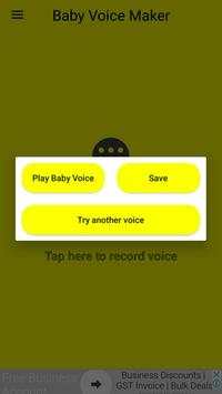 Baby Voice Maker screenshot 4