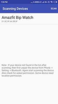 Mi Band & Amazfit Button Action 2 تصوير الشاشة