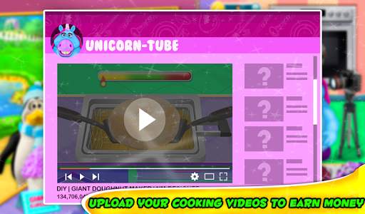 Mr. Fat Unicorn Cooking Game - Giant Food Blogger screenshot 20