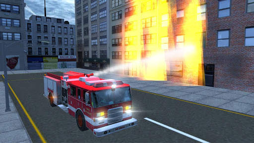 Fire Truck Driving Simulator screenshot 3