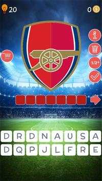 Sepak bola logo kuis gratis 2017 screenshot 1