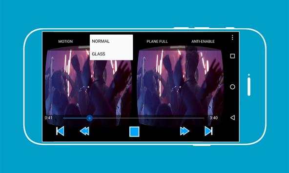 VR-MX Video Player Glass Edi screenshot 2