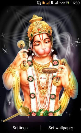 Hanuman Live Wallpaper screenshot 1