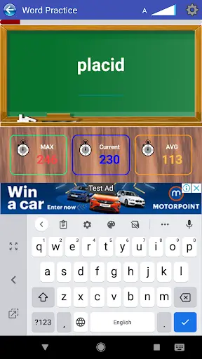 Typing Master screenshot 2
