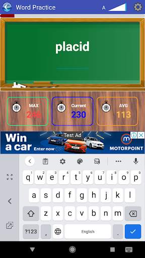 Typing Master screenshot 2