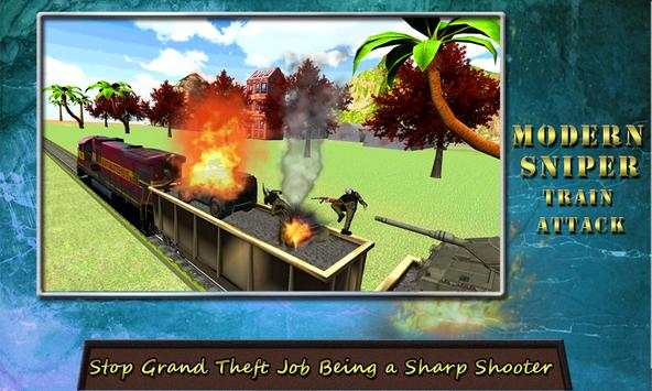 Modern Sniper Train Attack screenshot 6
