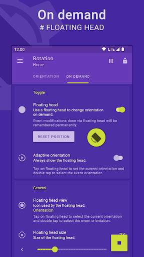 Rotation | Orientation Manager स्क्रीनशॉट 2