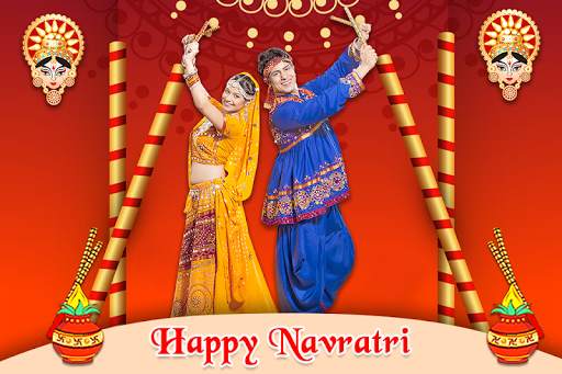 Navratri Photo Editor Frame screenshot 5