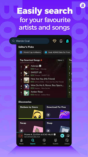 Boomplay: music & live stream screenshot 7