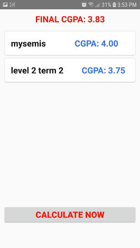 CGPA Calculator-Best university Cgpa Calculator screenshot 4