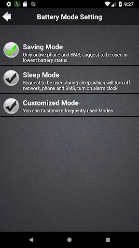 Powerful Battery Saver 3 تصوير الشاشة