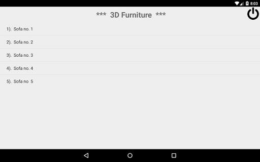 3D Furniture screenshot 2