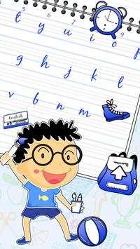 School Fun keyboard Theme screenshot 2