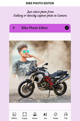 Bike Photo Editor-Photo Frame 2020 screenshot 6
