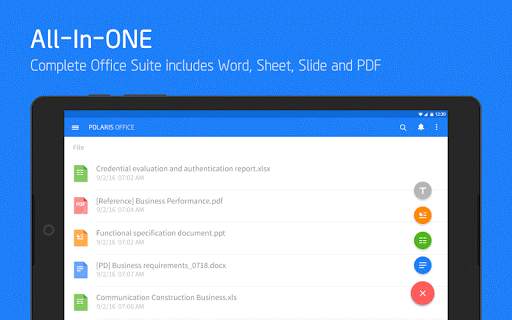Polaris Office for LG screenshot 17